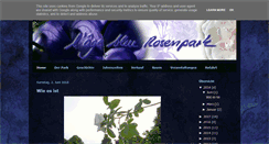 Desktop Screenshot of l-age-bleu.de