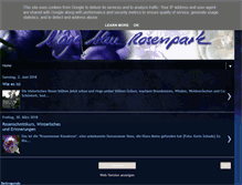 Tablet Screenshot of l-age-bleu.de